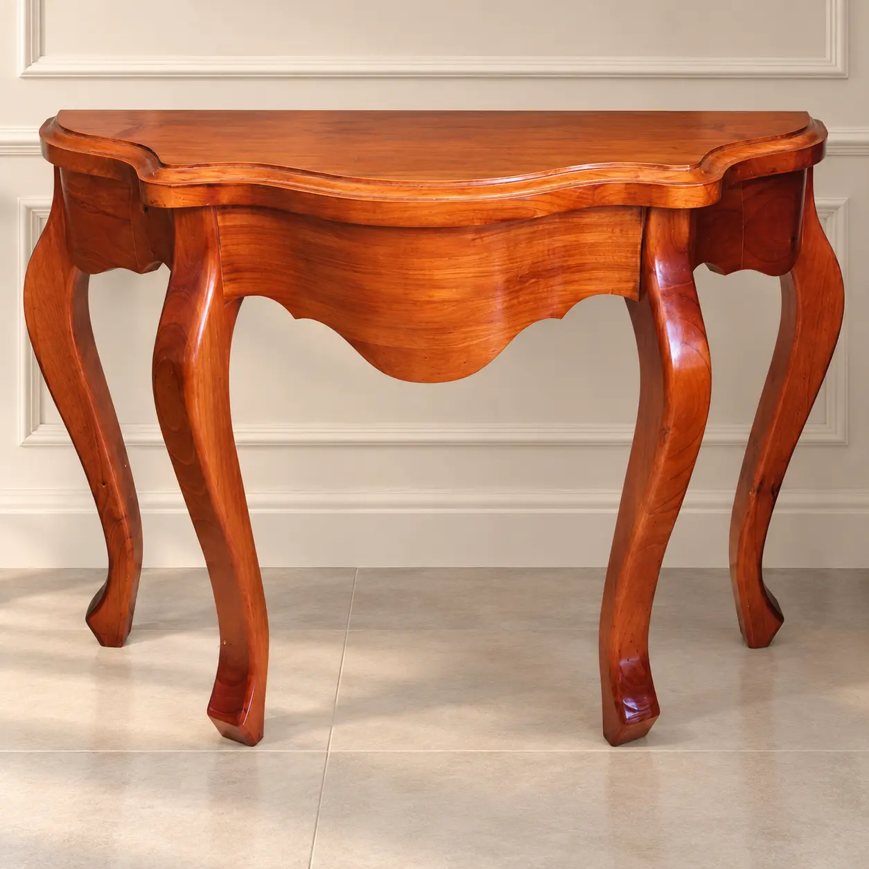 Mesa arrimo pata león